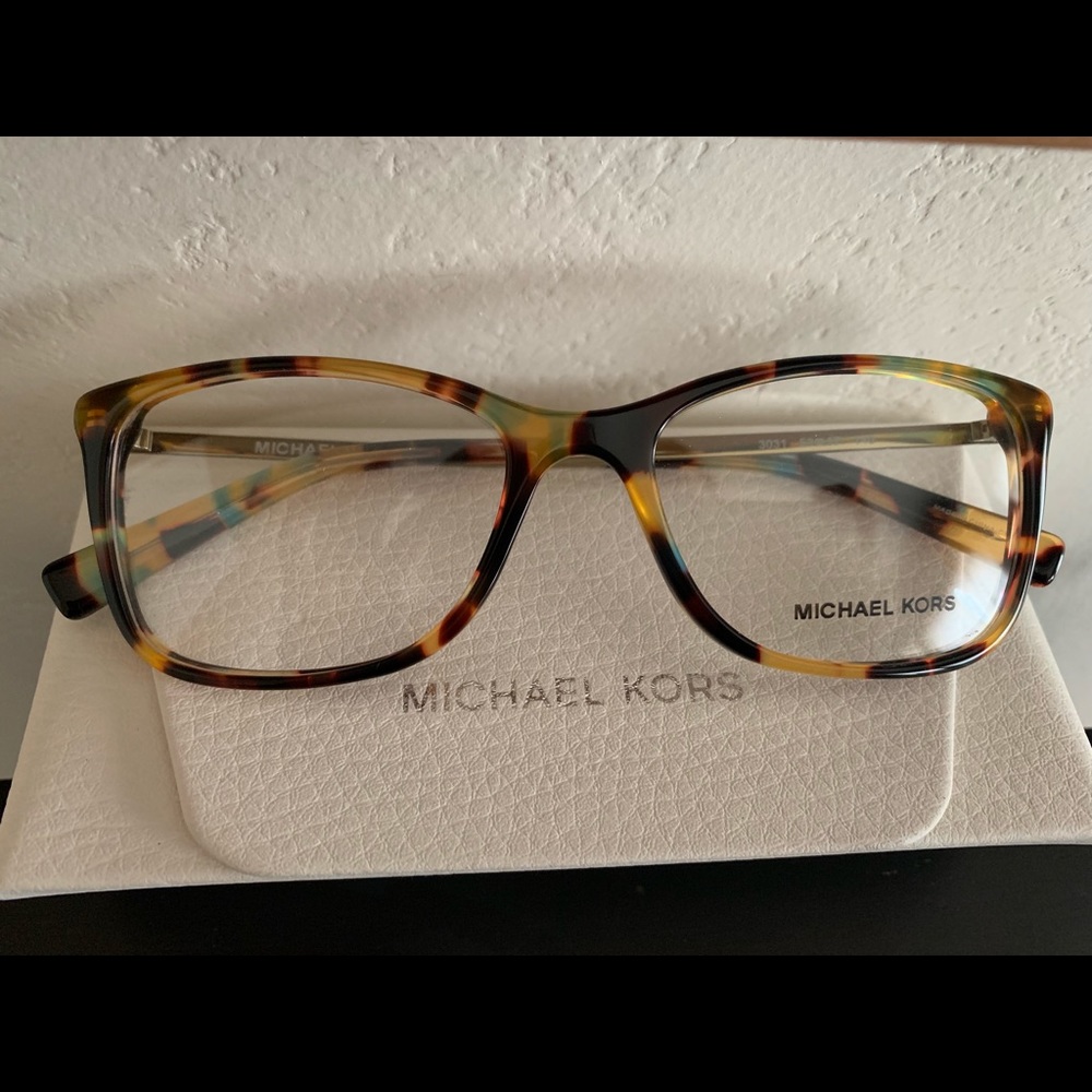 New Michael Kors multi colored frames